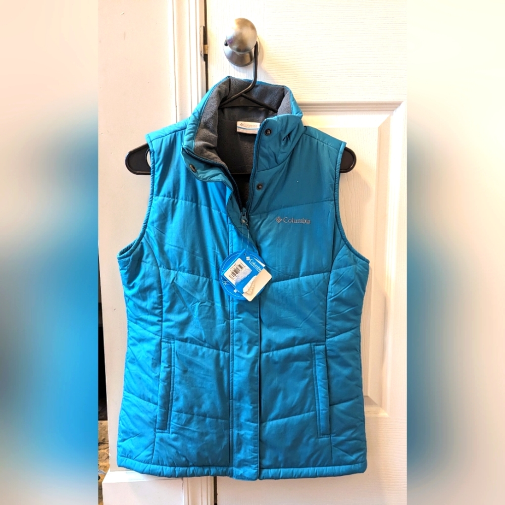 Columbia Puffer Vest Teal Size S